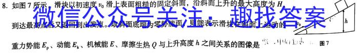 [国考1号13]第13套 高中2023届知识滚动综合能力提升检测q物理