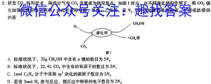 ［二轮］2023年名校之约·中考导向总复习模拟样卷（二）化学