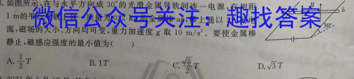 天一大联考 河南省2022-2023九年级学业水平诊断(一)f物理