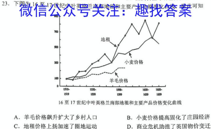 2023聊城一模高三3月联考历史试卷