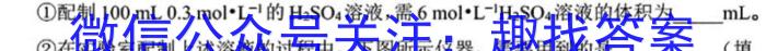 安徽第一卷·2023年安徽中考信息交流试卷（三）化学
