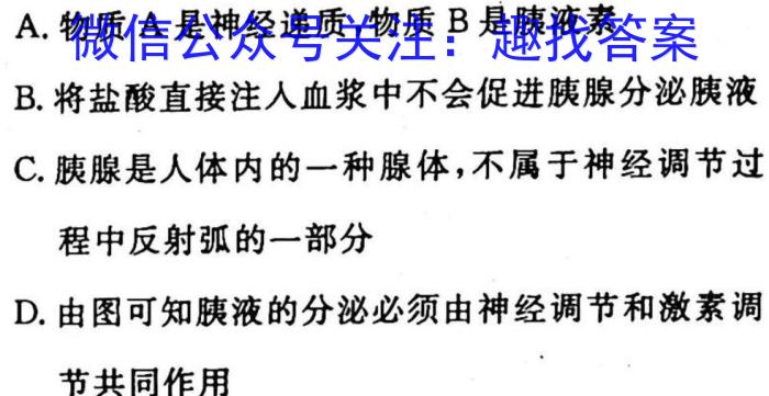 2023年辽宁省教研联盟高三第一次调研测试生物