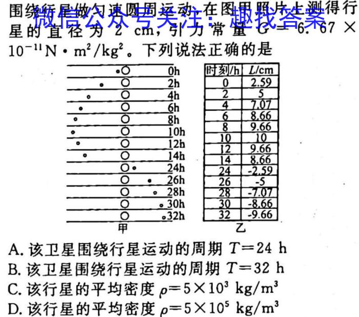 安徽省2023年名校之约·中考导向总复习模拟样卷（二）q物理
