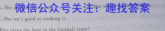 安徽省中考必刷卷·2023年名校内部卷（一）英语