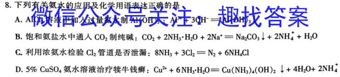 陕西省2024届八年级期末质量监测B（23-CZ53b）化学
