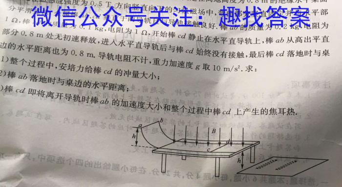 天一大联考 2022-2023学年高二年级阶段性测试(三)3l物理