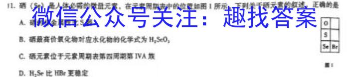 【省份未知】2023年初中毕业班学业考试模拟试题化学