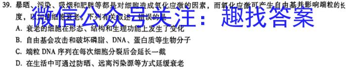 2023届先知模拟卷(四)4生物