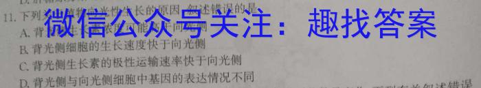 2023年新高考模拟冲刺卷(六)6生物试卷答案