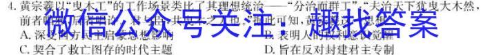 江淮名卷·2023年中考模拟信息卷（一）政治s