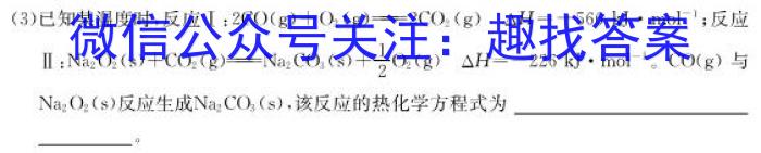 安徽第一卷·2023年中考安徽名校大联考试卷（一）化学