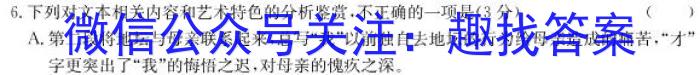 2023届青海高三年级3月联考（☆）语文