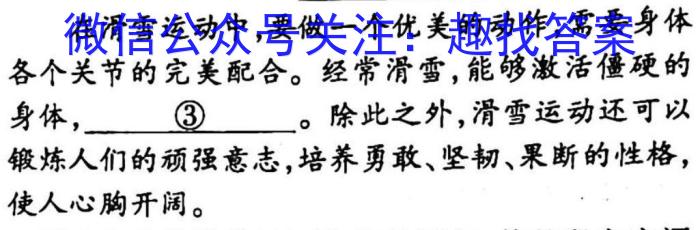 山西省2023年九年级中考模拟试题语文