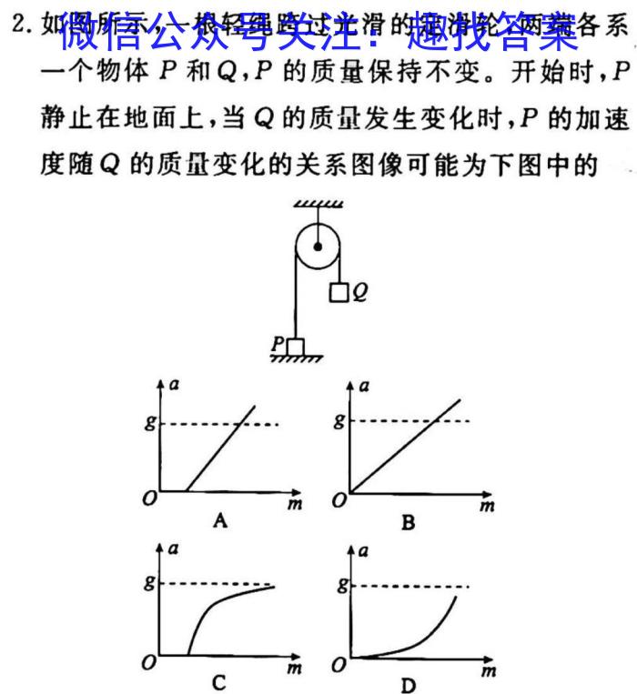 2023年普通高等学校招生全国统一考试 23·JJ·YTCT 金卷·押题猜题(五)5f物理