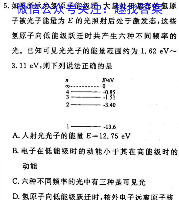 厚德诚品 湖南省2023高考冲刺试卷(一)1l物理
