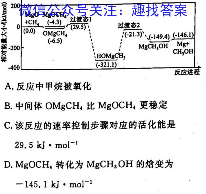 ［二轮］2023年名校之约·中考导向总复习模拟样卷（二）化学