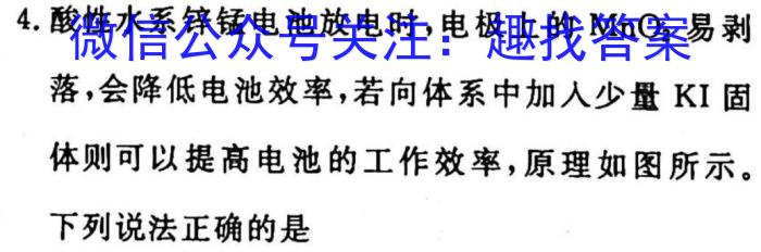 安徽第一卷·2023年安徽中考信息交流试卷（五）化学