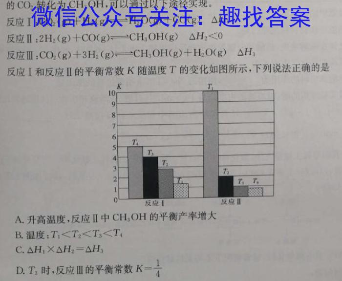 厚德诚品 湖南省2023高考冲刺试卷(五)5化学