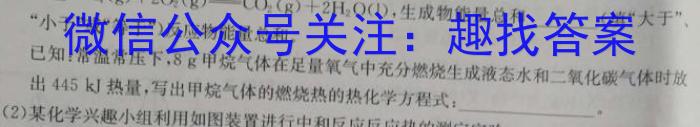 2023年商洛市第一次高考模拟检测试卷(23-347C)化学