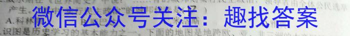 2023届普通高等学校招生统一考试仿真模拟卷（一）历史