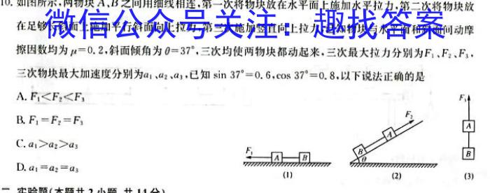 2023年新高考模拟冲刺卷(五)5q物理