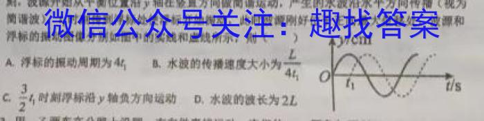 天一大联考·河南省2023届九年级学业水平诊断（一）物理`