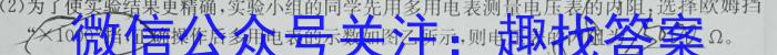 安徽省2023届九年级第一学期期末质量监测物理`