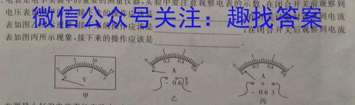 2023年新高考模拟冲刺卷(六)6q物理