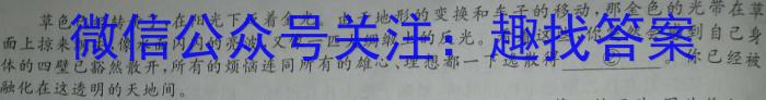 2023年河北省初中毕业班升学文化课模拟测评（六）语文