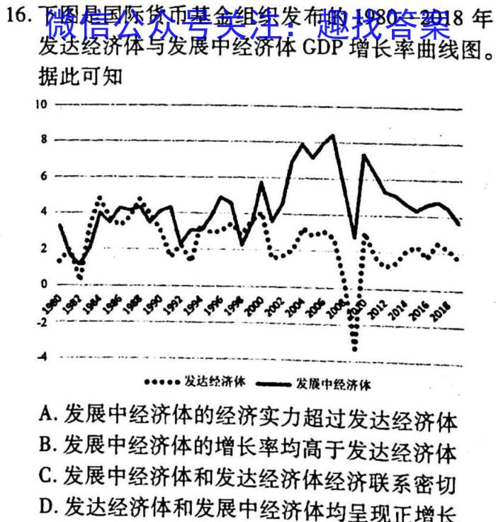 叙州区二中高2020级高三二诊模拟考试&政治