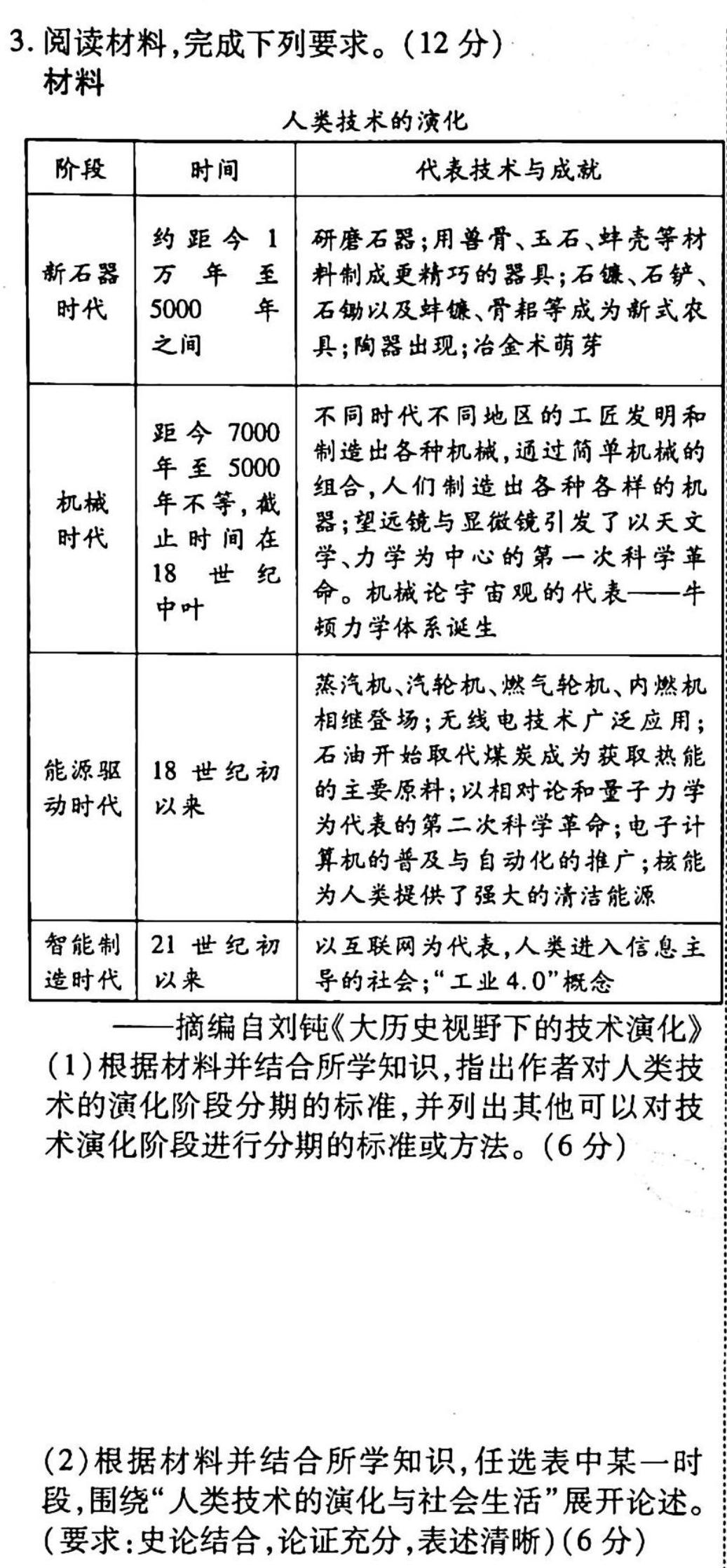 2023年邵阳市高三第二次联考试题卷(3月)政治y