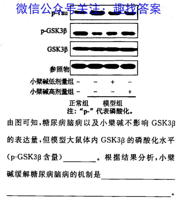 2023河北高三2月联考生物