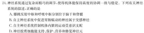 陕西省西安市莲湖区2023年高三第一次模拟考试生物