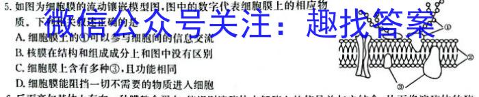 华夏鑫榜 2023年全国联考精选卷(七)7生物试卷答案