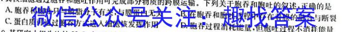 安徽省2023年名校之约·中考导向总复*模拟样卷（七）生物试卷答案