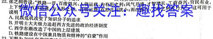 绵阳中学高2023届高三第七次模拟检测试题历史