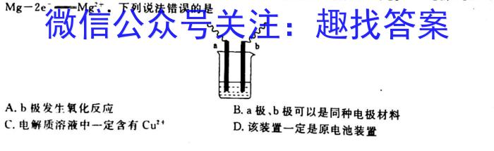 江西省2022-2023学年高三年级二轮复习阶段性测试化学