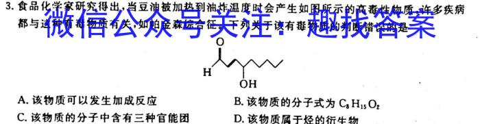 2023年湖北圆创名校联盟高三第四次联考化学