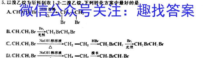 江淮名卷·2023年中考模拟信息卷（一）化学