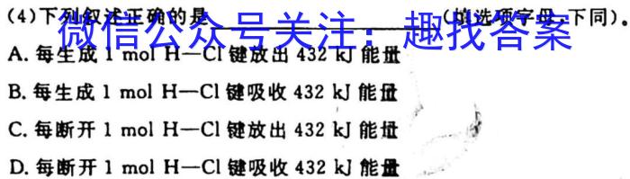 [合阳县]2023年初中学业水平考试·全真模拟卷(一)A化学