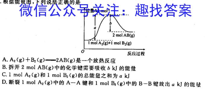 安徽省2023年九年级万友名校大联考试卷一化学