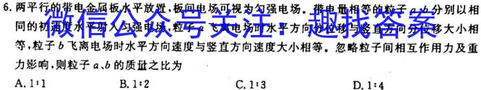 2023届高三年级模拟考试(233451D)l物理