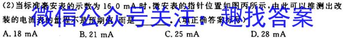 耀正文化(湖南四大名校联合编审)·2023届名校名师模拟卷(六)6l物理