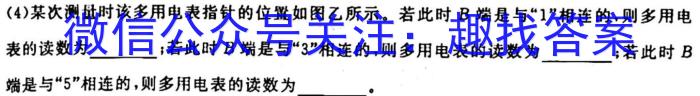 安徽省2023年最新中考模拟示范卷（三）物理`