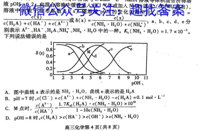 2023届贵州高三年级3月联考化学