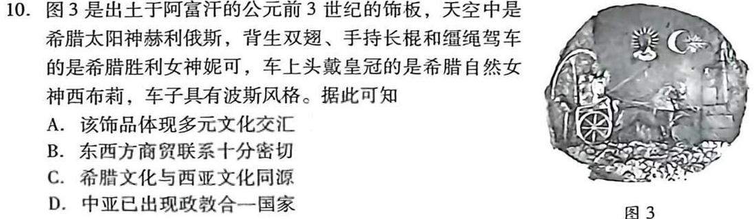 山西省2023届九年级一模（押题）历史
