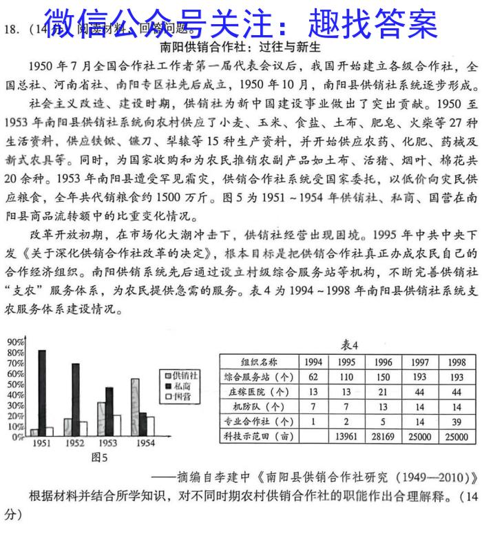 丹东市2022~2023学年度高二上学期期末教学质量监测历史