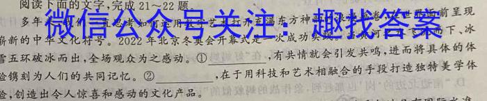 高邑县2022-2023学年七八九年级第一学期期末教学质量检测语文