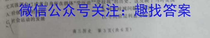 2023届高三年级模拟考试(233451D)政治s