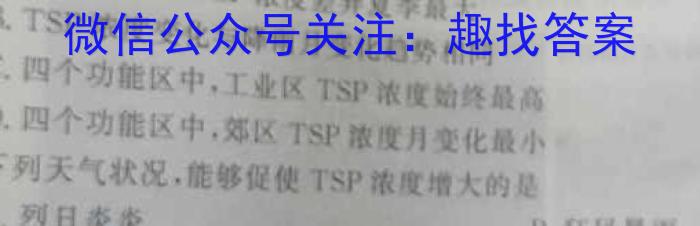 2023普通高等学校招生全国统一考试·冲刺预测卷QG(三)3l地理